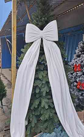 Бант праздничный большой белый Киев