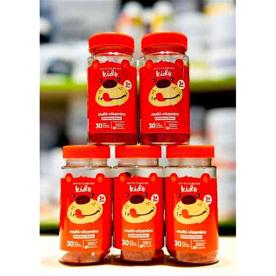 Мультивитамины для детей MyProtein Multivitamin Kids 30 Gummies (Strawberry) Луцк