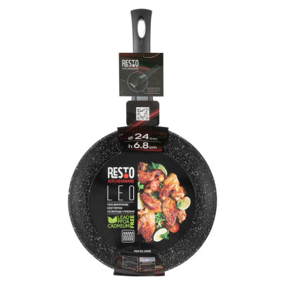 Сковорода Resto Leo знімна ручка 24 см (93040) Винница - изображение 7