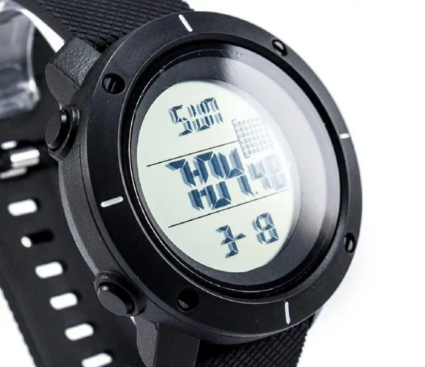 Чоловічий спортивний годинник Skmei 1213 dekker чорні Вінниця - фото 9