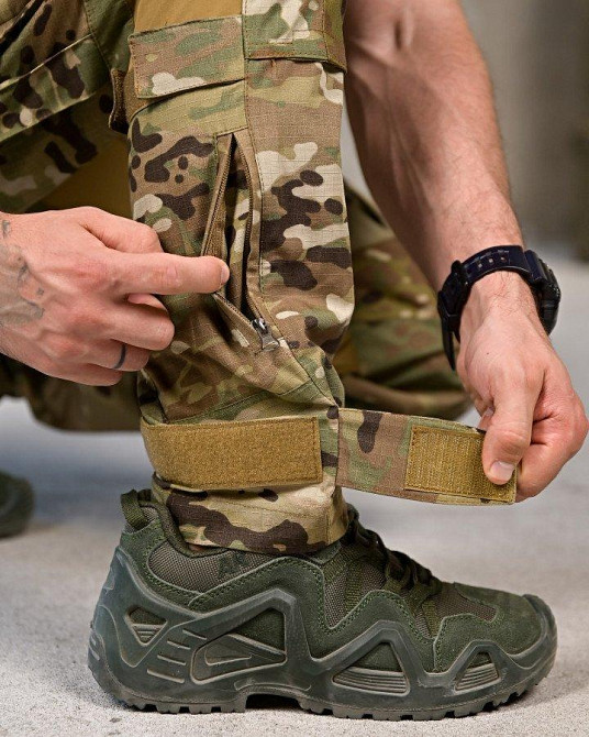 Штурмові тактичні штани ZERO мультикам ПП4658 Одеса - фото 8