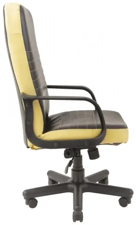 Офисное Кресло Руководителя Richman Prius Fly 2230/2201 Пластик М1 Tilt Черно-бежевый Киев