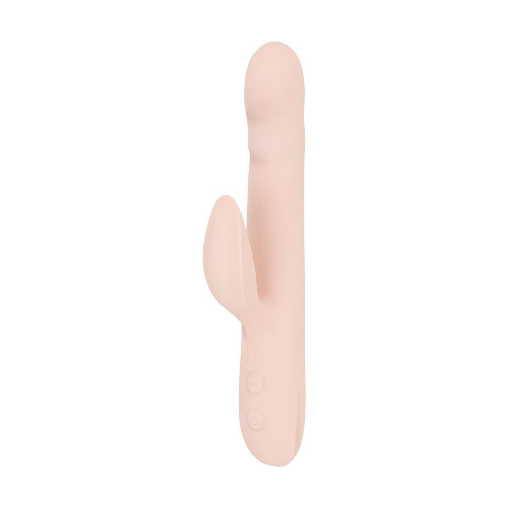 Вібратор-кролик Good Vibes Only - SHAI Thrusting Vibrator Soft Silicone - Pink Sex Aura Київ - фото 2