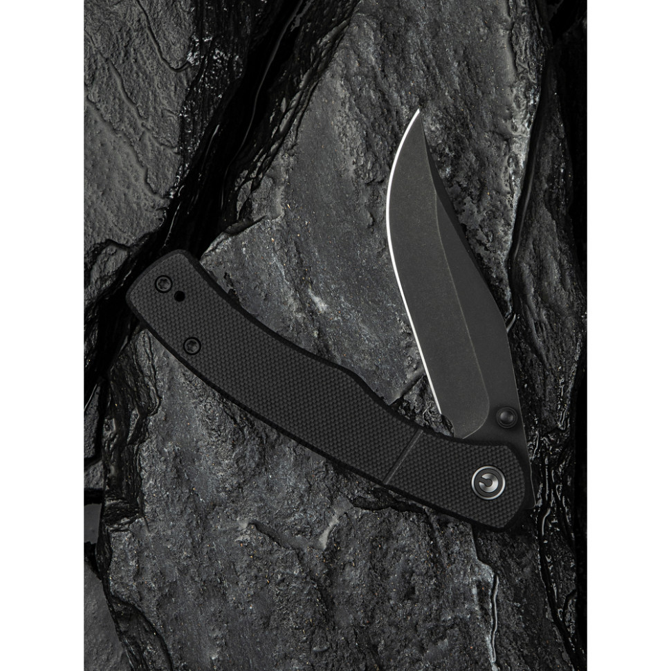 Ніж складаний кишеньковий Civivi Clingman, (7.6 см) Nitro-V / G10 чорний Киев - изображение 12