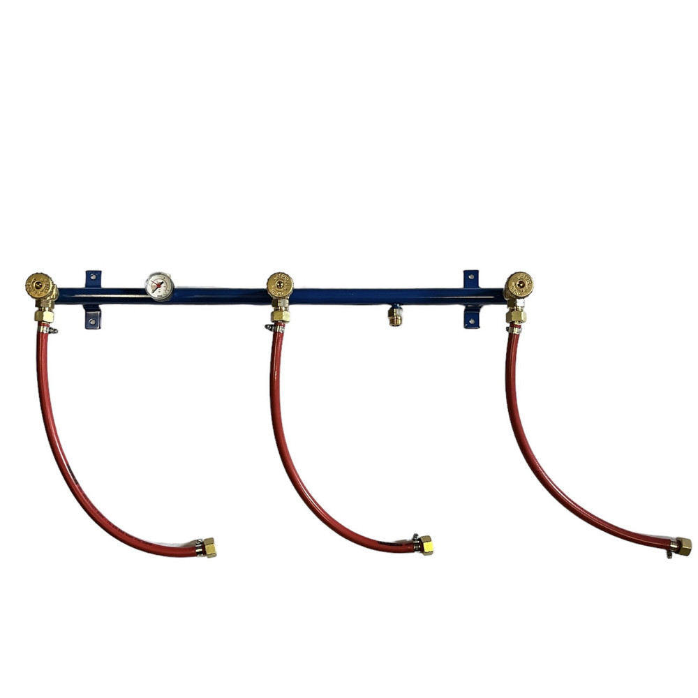 Рампа жорстка Gavagna ( Італія ) для підключення 3 балонів в одну систему. Київ - фото 1