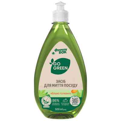 Средство для ручного мытья посуды Фрекен БОК Яблоко и Манго 500 мл (4823071624625) Винница