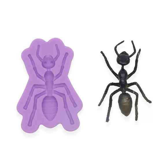 Молд силіконовий Мураха 72 на 50 мм сірий Київ