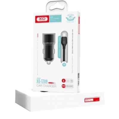 Зарядний пристрій XO 1xUSB + cable USB to Micro 5P TZ09 black (6920680873487) Вінниця