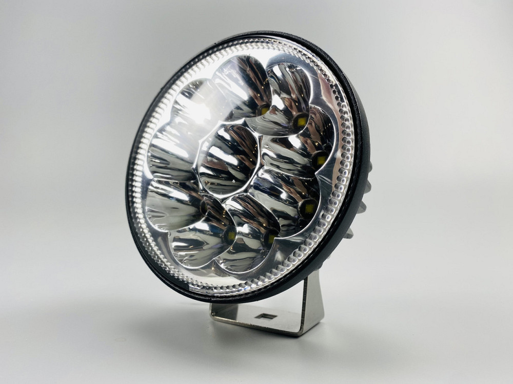 Світлодіодна робоча фара світло для протитуманних фар автомобіля, Фара LED кругла - прожектор Мукачево - фото 10