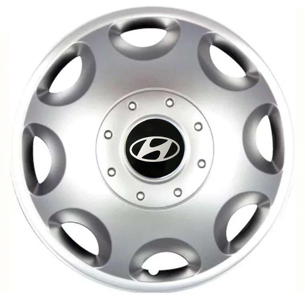 Автомобильные модельные колпаки R15 Hyundai 300 4шт, SJS, серебряные Киев - изображение 1