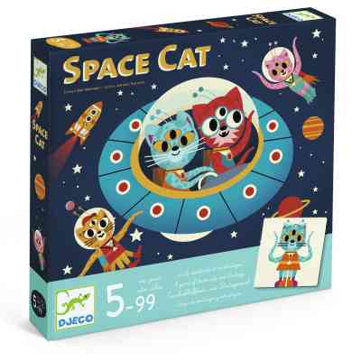 Настольная игра Djeco Космический кот (Space Cat) (DJ08597) Винница