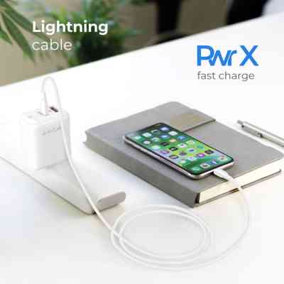 Дата кабель USB 2.0 AM to Lightning 1.2m PwrX 20W ACCLAB (1283126559549) Вінниця
