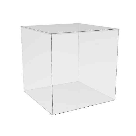 Коробка акриловая EKOSTAR для цветов 750х750х750 с крышкой Киев