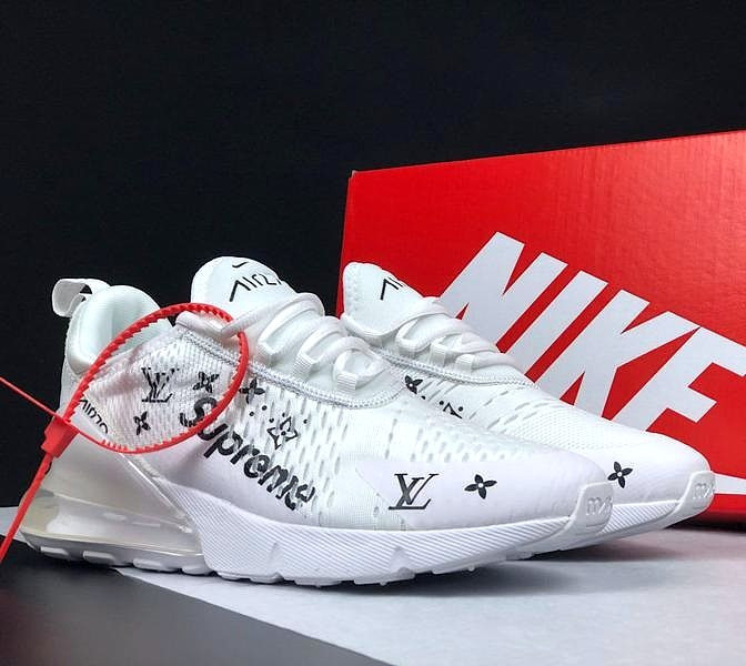 Кроссовки Nike 270 Женские Белые Найк с Амортизацией Тканевые (размеры: 37,38,39,40,41,42,43) Днепр - изображение 3