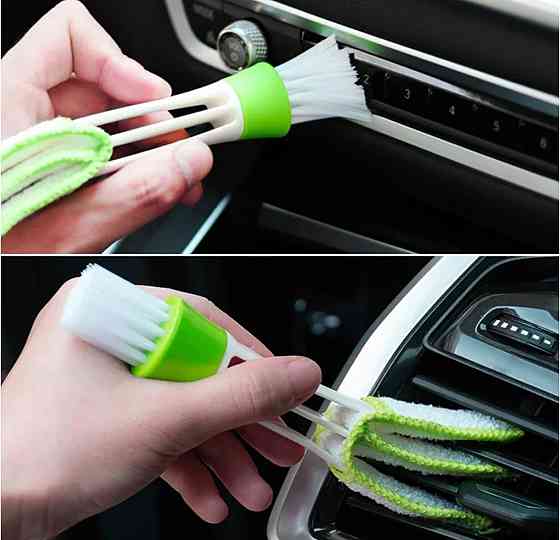 Щітка чищення салону, з потрійною головкою для дефлектора Мукачево