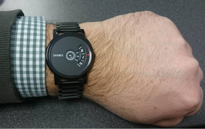 Мужские часы Skmei 1260 оригинальные black Винница - изображение 5