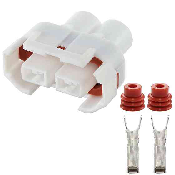 Роз'єм конектор 2-кон., Автолампа Н27 Угл, ???? Проверить, 6189-1045, SUMITOMO Універсальна Багато марок Київ