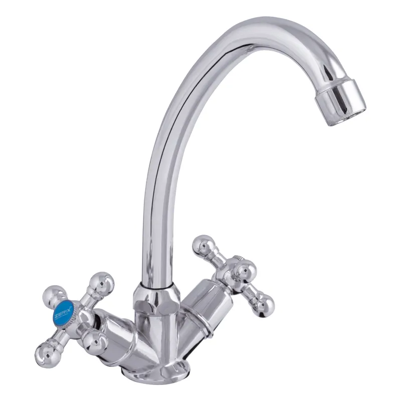 Змішувач для умивальника Zerix TZA 605 з керамічним картриджем Харків - фото 1