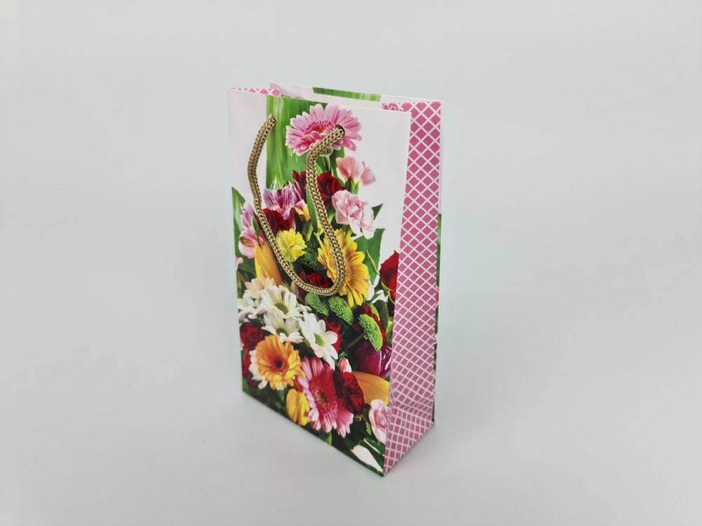 Пакет паперовий подарунковий малий 11/18/5 (арт М042) (12 шт.) Харків - фото 3