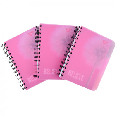 Блокнот Yes В6 Believe in yourself 144 аркуша пластикова обкладинка (681986) Вінниця - фото 2