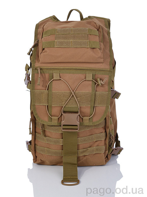 Штурмовой армейский военный рюкзак мультикам на 36 литров, тактический надежный рюкзак 36 литров Койот Одесса - изображение 3