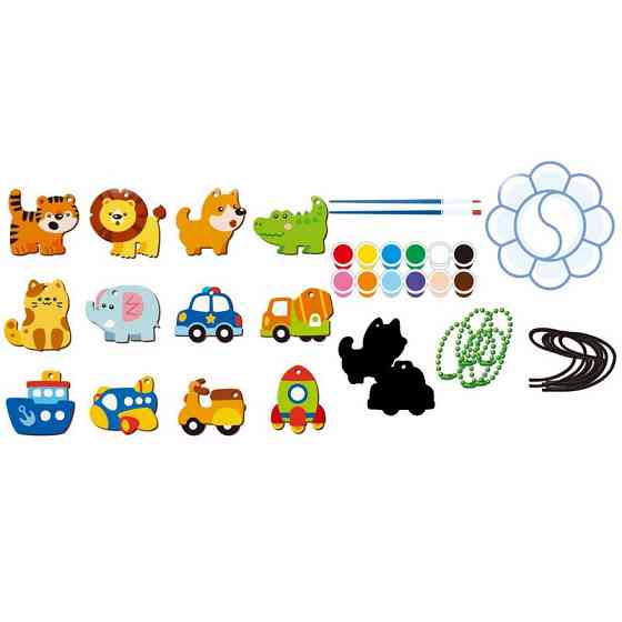 Набір для творчості "Магнітні брелки Диво майстерня" 47751, 12 магнітів Вінниця