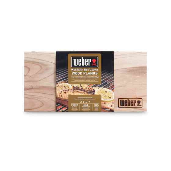 Планки кедрові для копчення 15x30 см Weber 2 шт 17522 Код: 010887 Рівне