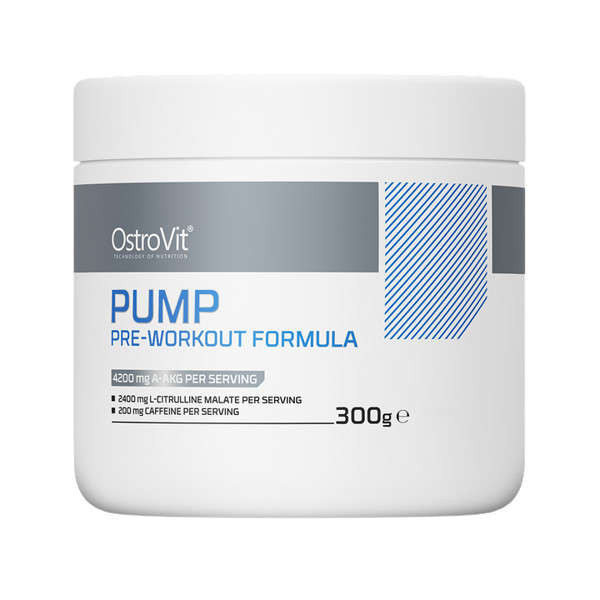 Передтренувальний комплекс OstroVit Pump Pre-Workout 300 g (Lemon) Луцьк - фото 1