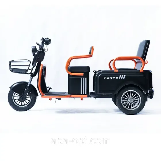 Електротрицикл з кузовом CROSSER TR-5 1000W-72V-24Ah шини 10"/10" купити дешево в Україні Одеса