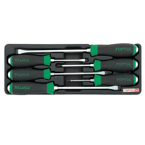 Набір викруток ударних з шестигранником 6 од. (в ложементі) TOPTUL GAAT0601 Одеса - фото 1