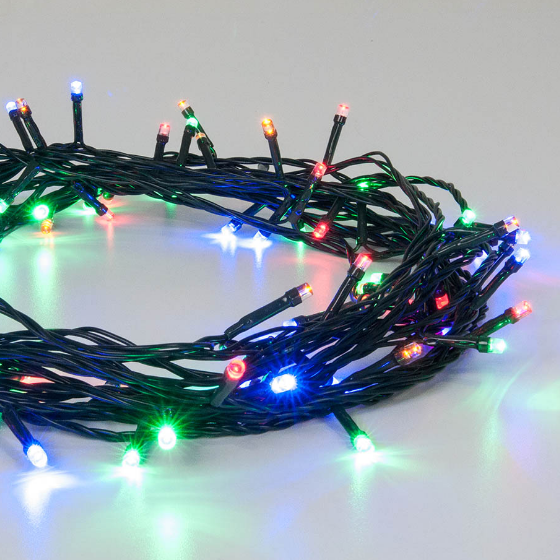 Світлодіодна гірлянда 50 Led 5м 8 режимів різнокольорова 220V CW-G-50L5VMC ColorWay Житомир