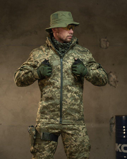 Тактический костюм горка retouch на флисе пиксель  ВТ7681 Одесса - изображение 4