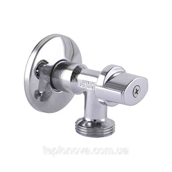 Кран кульовий кутовий ARCO 1/2| х 3/4" 728MN металева ручка L85MAC Чернівці