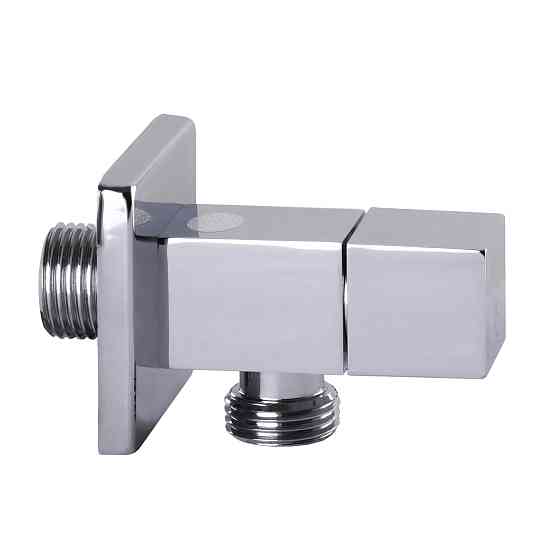 Кран напівобертовий кутовий SOLOMON 1/2″х1/2″ CUBE 7078 ( 2 шт.) Тернопіль