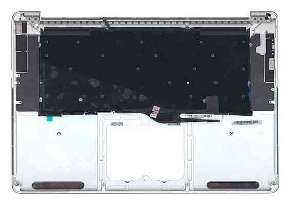 Клавиатура для ноутбука Apple MacBook Pro (A1398) Black, (Silver TopCase), RU (горизонтальный энтер) Вінниця