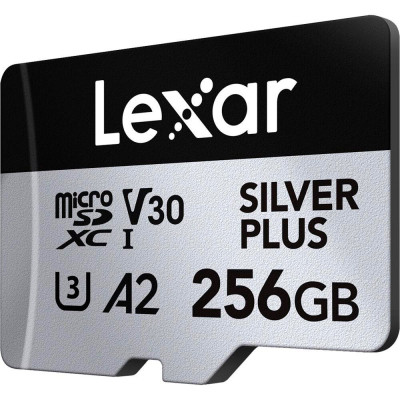Карта пам'яті Lexar 256GB microSDXC class 10 UHS-I U3 V30 A2 Professional Silver (LMSSIPL256G-BNANG) Вінниця - фото 9