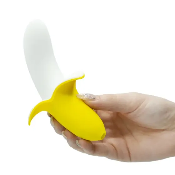 Вібратор Banana Bliss Mini Silicone Vibrator, 10 режимів вібрації, водонепроникний Львів