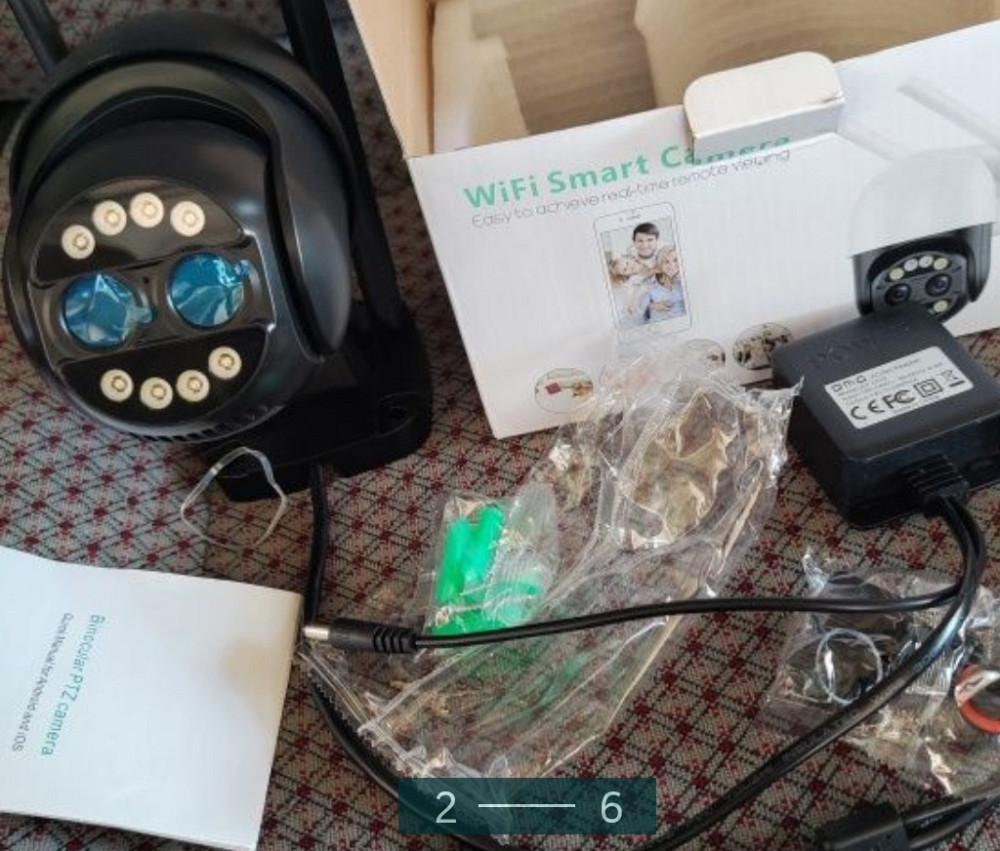 Поворотная Камера: ICSSE IP Wi-Fi 8мп.Две Линзы 8хZOOM Киев - изображение 2