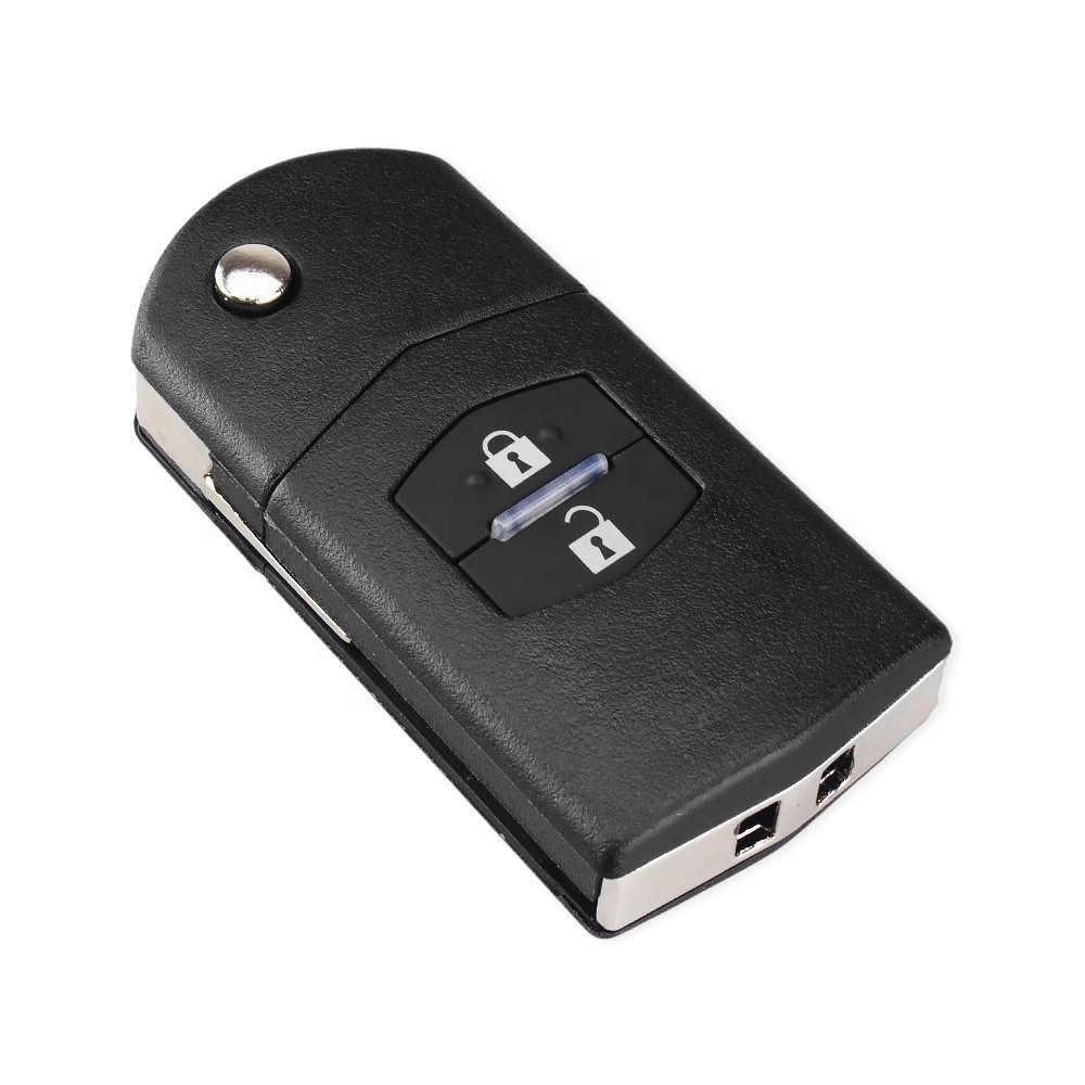 Выкидной ключ Mazda с чипом и 2 кнопками Киев - изображение 6