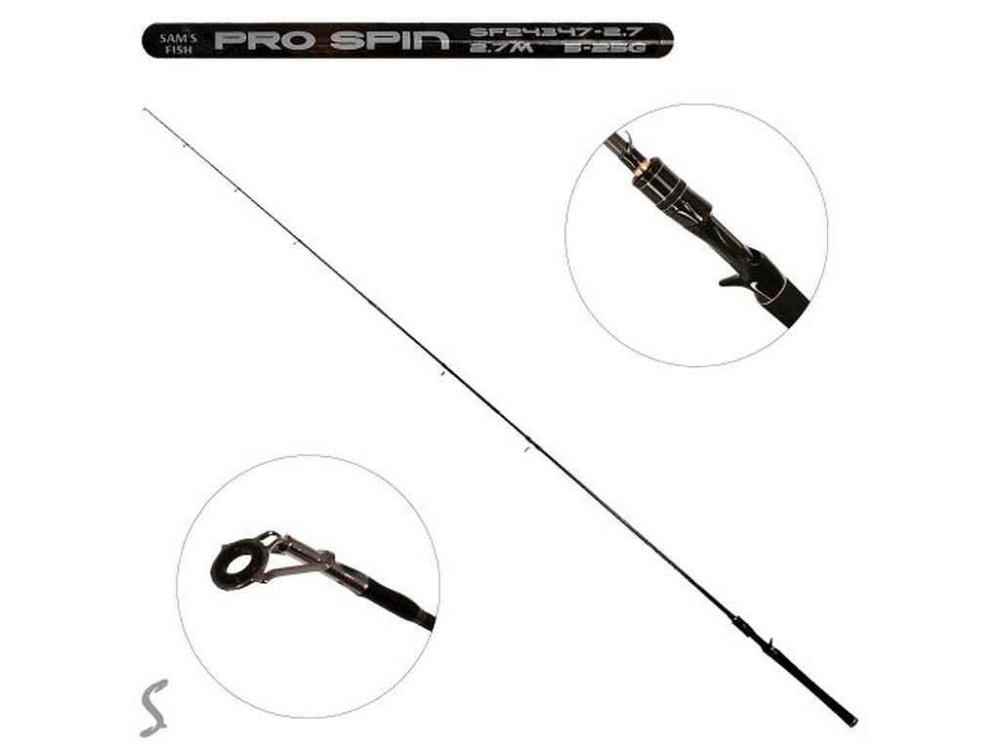 Спиннинг штекерный 2,7м 5-25г Pro spin 2к SF24347-2.7 ТМ STENSON Киев - изображение 1