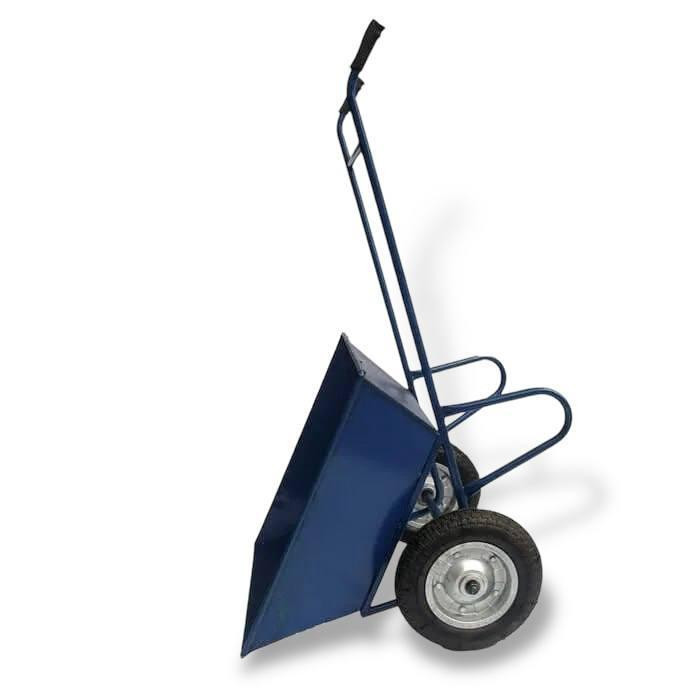 Строительная двухколесная тачка ТСД-335, объем 90 л, до 250 кг, для дачи, сада и строительства. Харьков - изображение 4