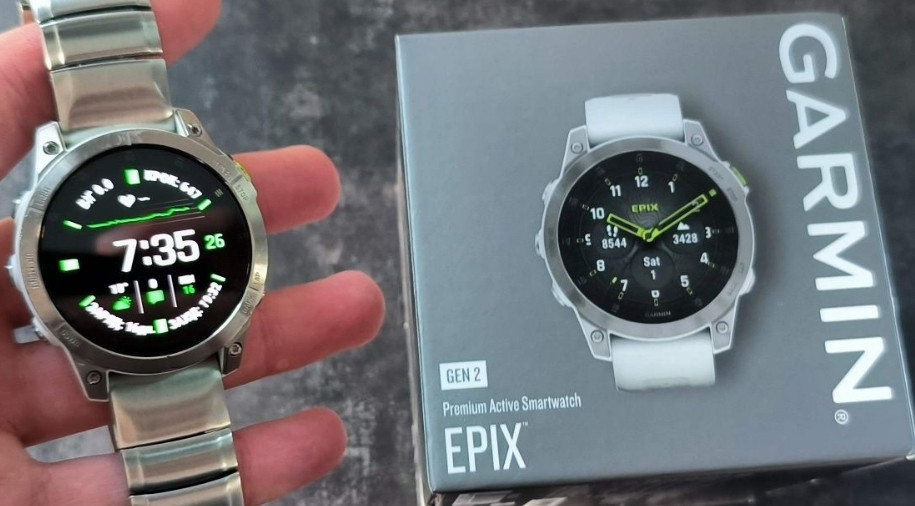 Смарт -Часы Garmin Epix Gen 2 Sapphire Titanium 47mm. Киев - изображение 4