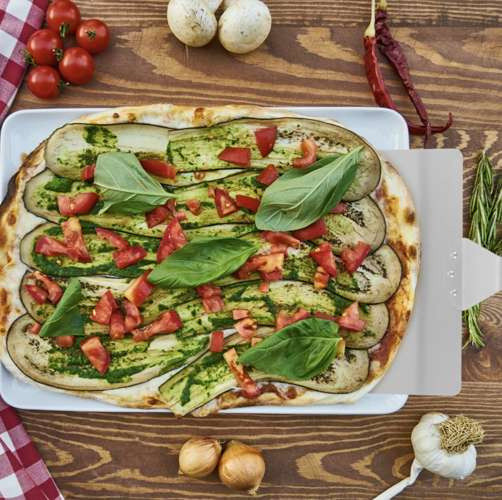 Лопатка для пиццы с подносом + силиконовая прихватка Ruhhy (21746) Нововолынск - изображение 7