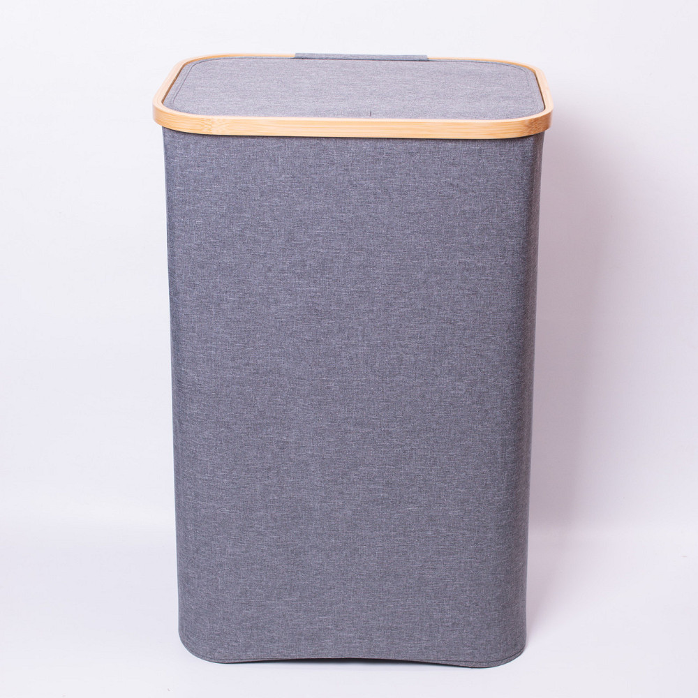 Yiwu Кошик для білизни з кришкою 40×30×60 (см) м'який 70 (л) HP-41-16 Коломия - фото 1