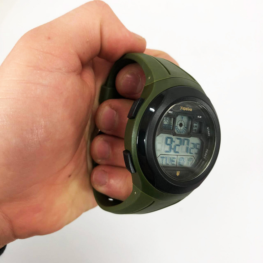 Годинники тактичні протиударні, Чоловічі спортивні годинники з гарантією армійські скмей KE-60 Львів - фото 6
