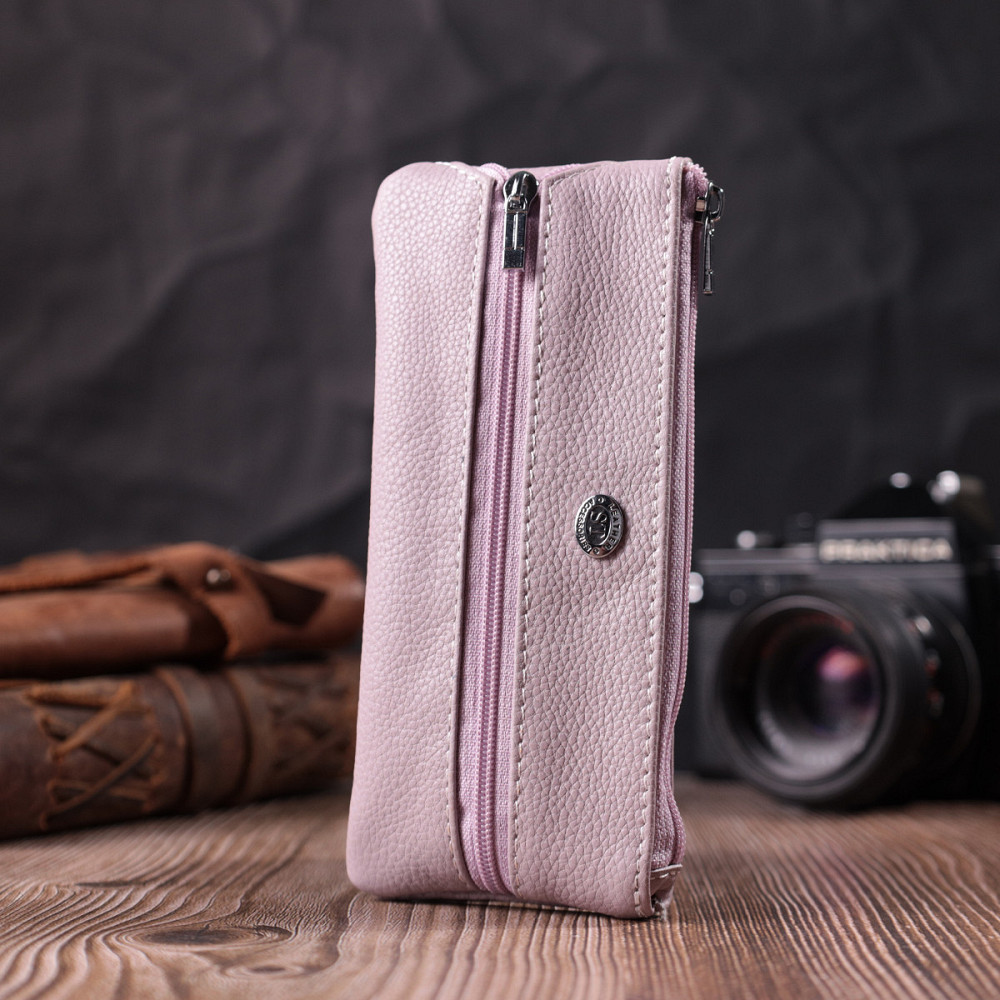 Відмінна ключниця із натуральної шкіри ST Leather 22512 Бежевий Київ - фото 8