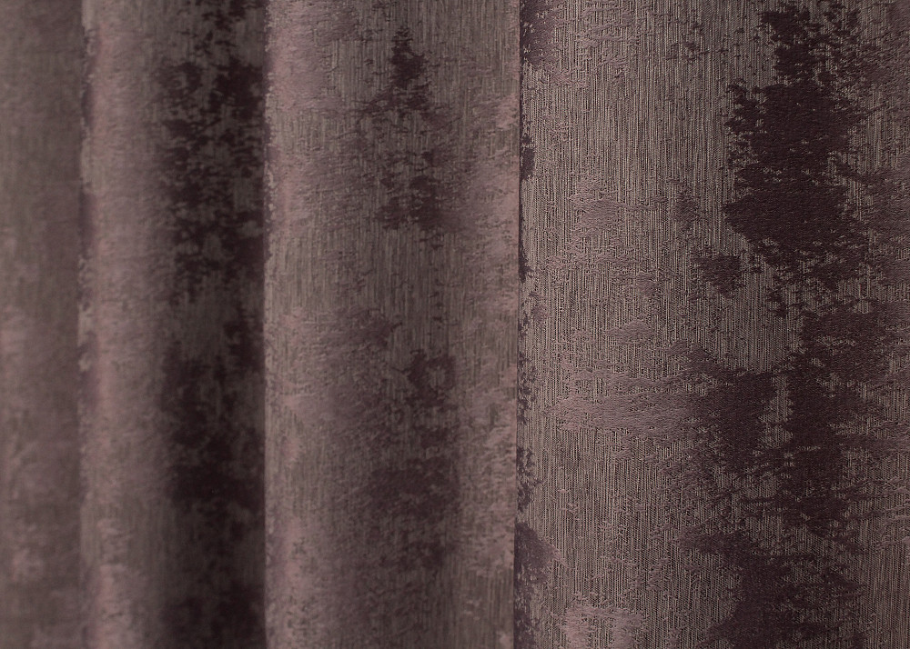 Комплект готових штор VR-Textil Жакард Sultan XO № 1681ш Бурий 100х270 см 2 шт (31-769) Київ - фото 7