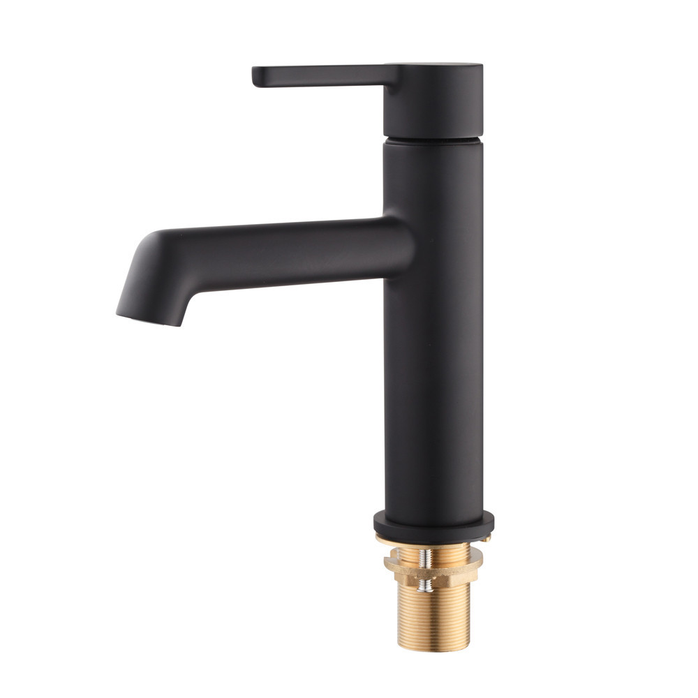 Черный смеситель для умывальника Koer KB-10029-05 (KR5487) Харьков - изображение 8