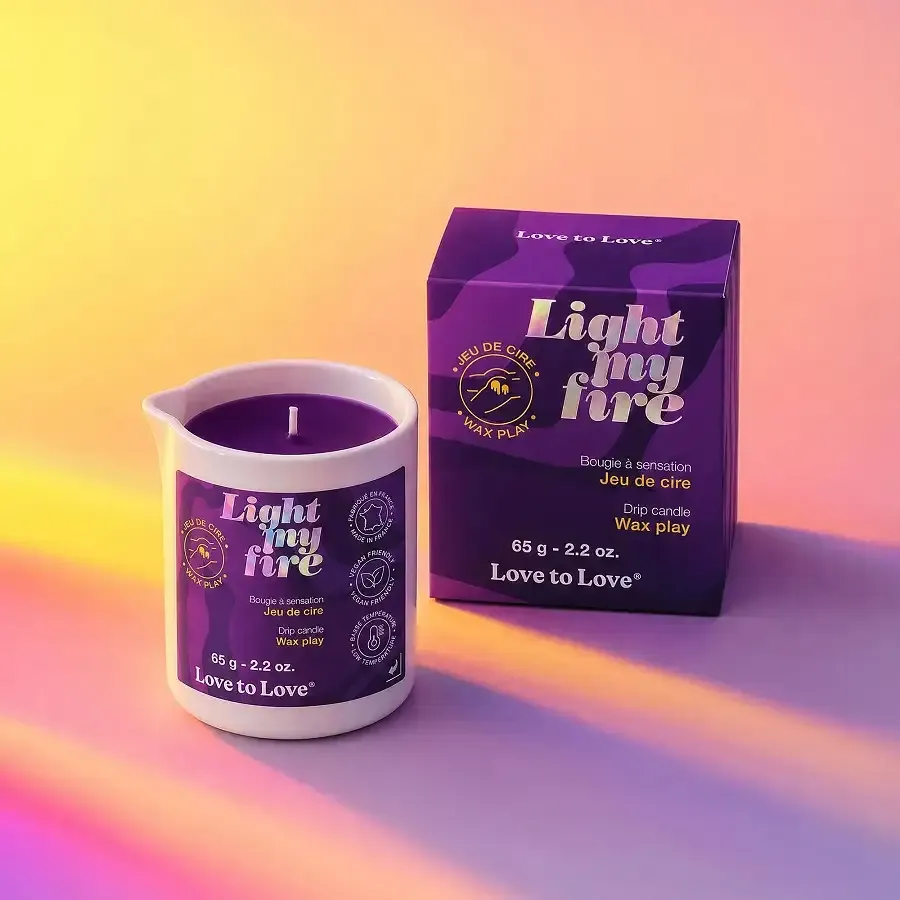 БДСМ-свічка низькотемпературна Love To Love LIGHT MY FIRE - WAX PLAY 65 г Львів - фото 2