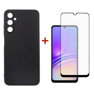 Чохол до мобільного телефона Dengos Kit for Samsung Galaxy A05s (A057) case + glass (Black) (DG-KM-09) Вінниця - фото 1